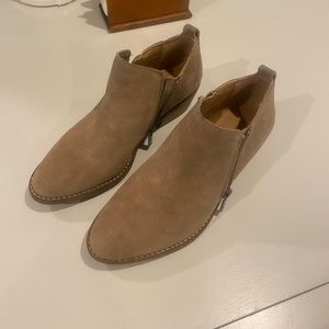 Lucky Brand Suede Booties size 6.5